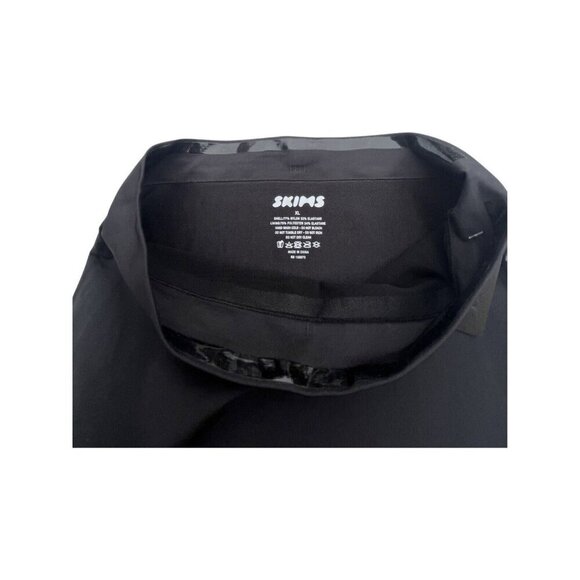 SKIMS Women's XL Onyx Contour Bonded High-rise Stretch-woven Thong Size XL - Picture 11 of 12